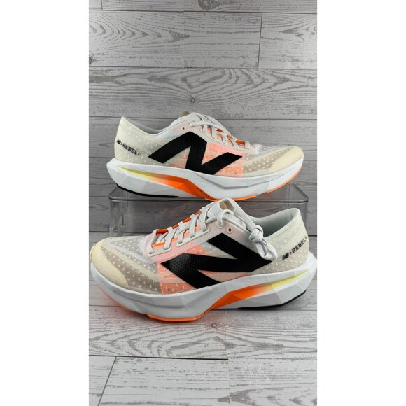 New Balance Shoes - New Balance Fuelcell Rebel V4 WFCXCN4 White 10B Women Running Sneaker Shoes #323
